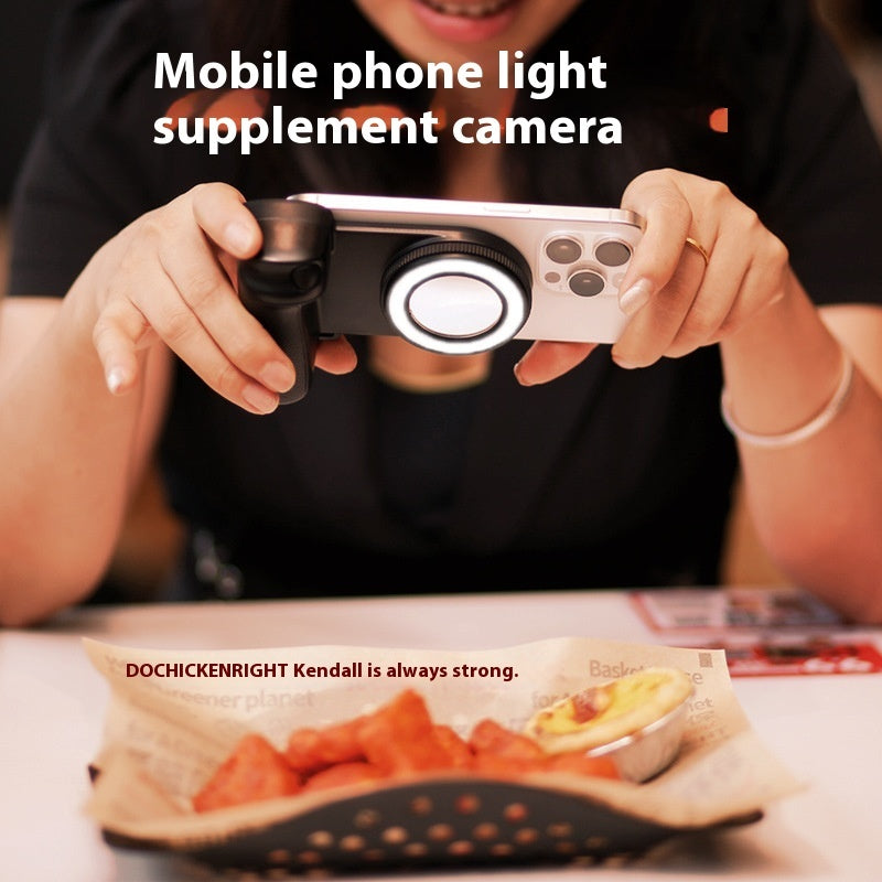 📸 Luz de Relleno Portátil con Bluetooth para Móvil – Accesorio Fotográfico Magnético 🔥📱