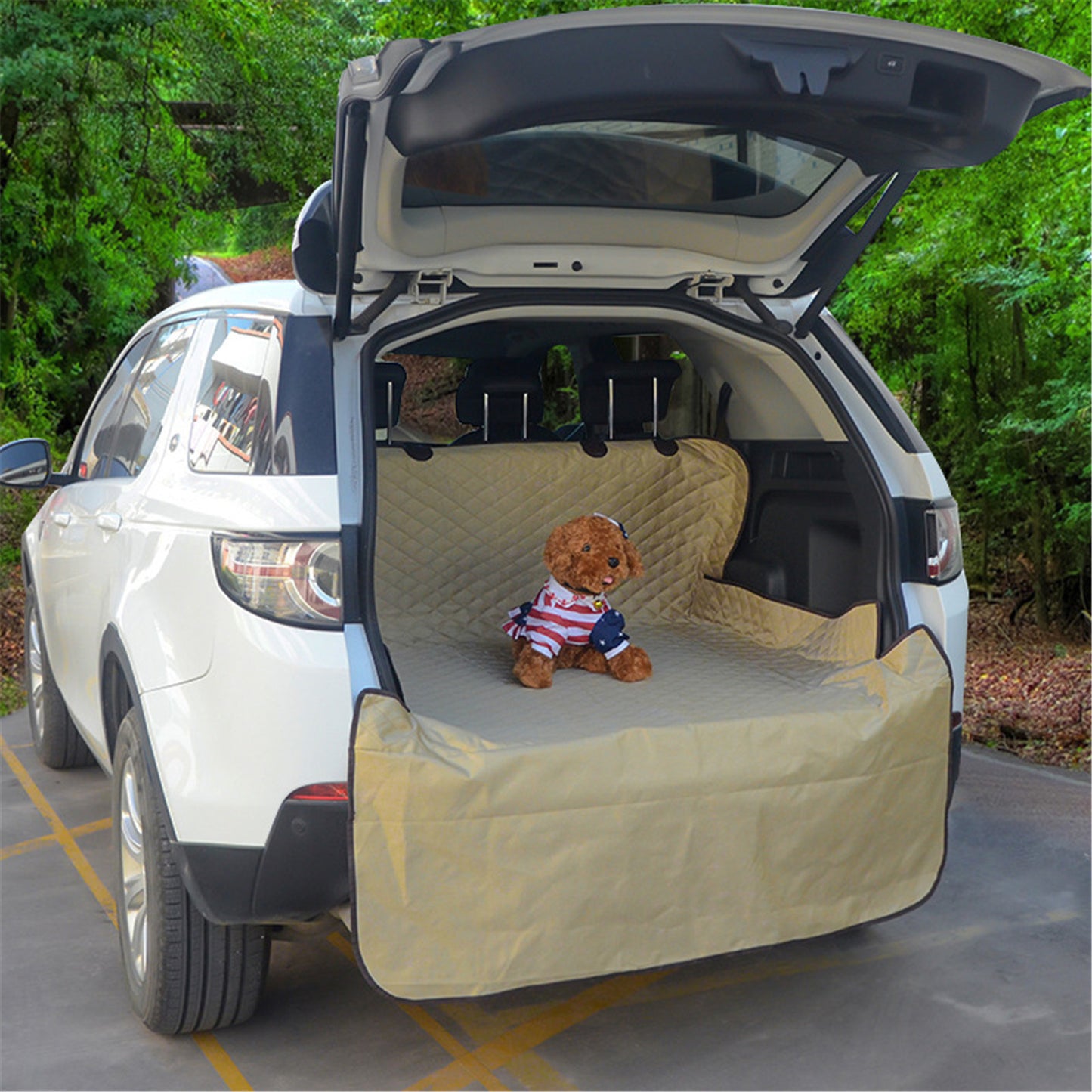 🐶🚘 Cubremaletero Impermeable para Mascotas – ¡Protege tu coche con estilo! 🐾✨
