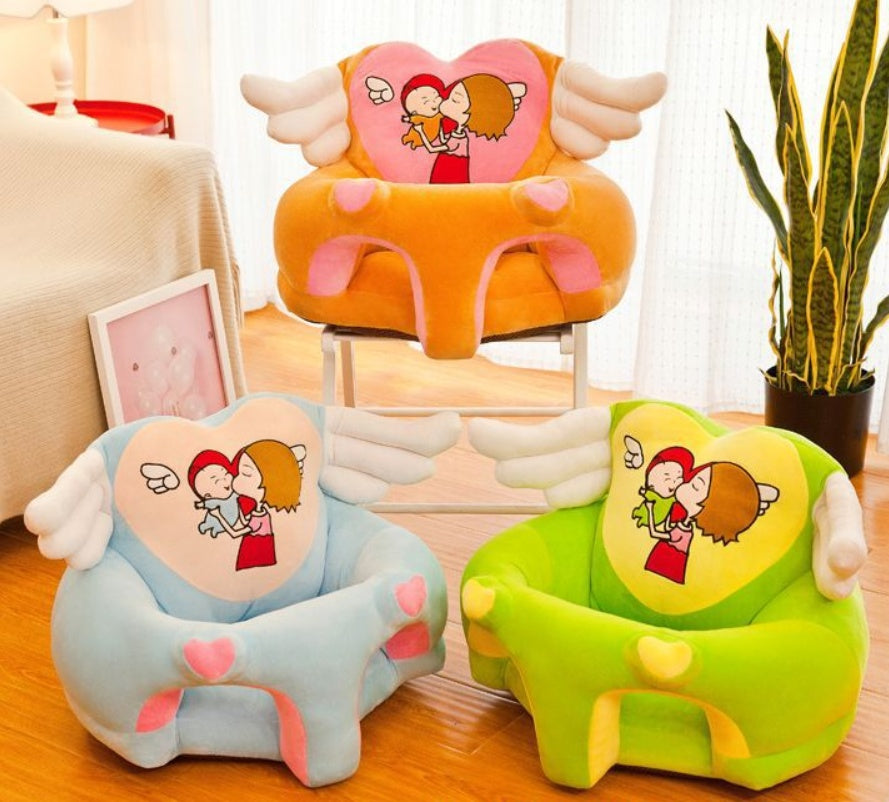 👶🪑 Silla de Aprendizaje para Bebés – Cojín de Peluche – Tendencia 2026 🌟