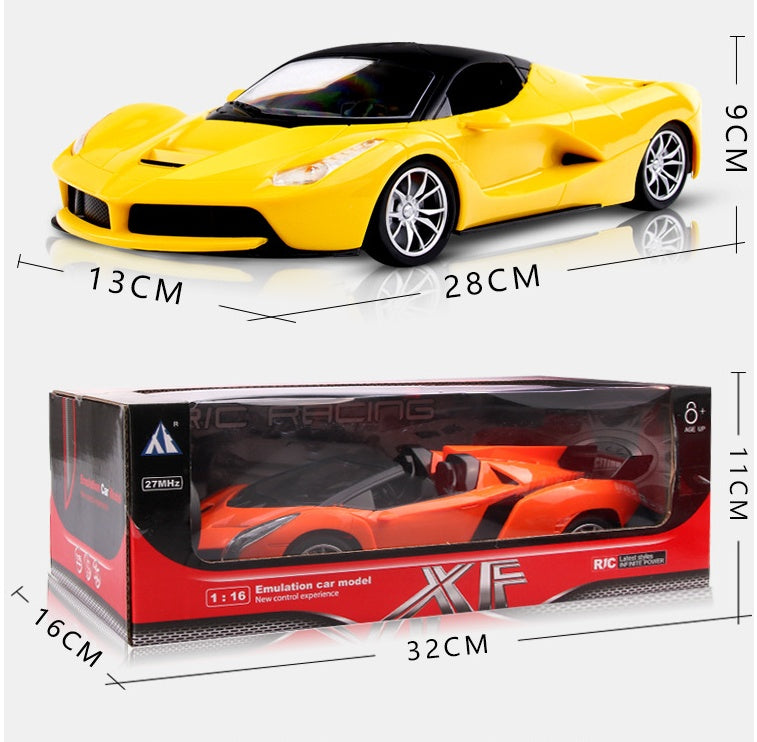 🏎️⚡ Coche RC de Carreras 1:16 – Control Remoto con Luces LED – Tendencia 2026 🚀✨