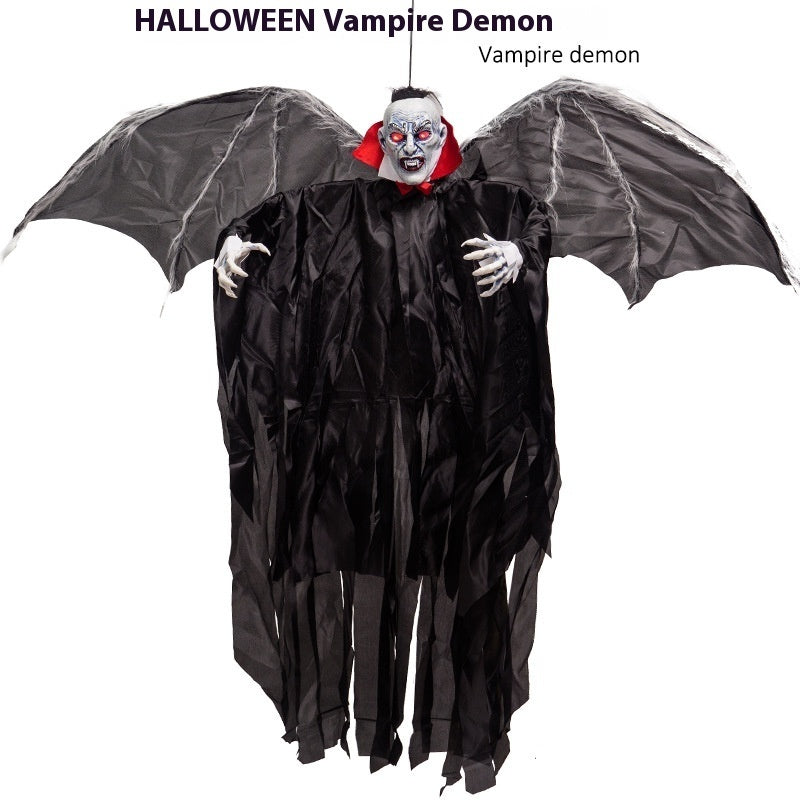 🦇💡 Murciélago Vampiro Luminoso 2026 – Colgante Decorativo con Sensor de Luz 🎃✨
