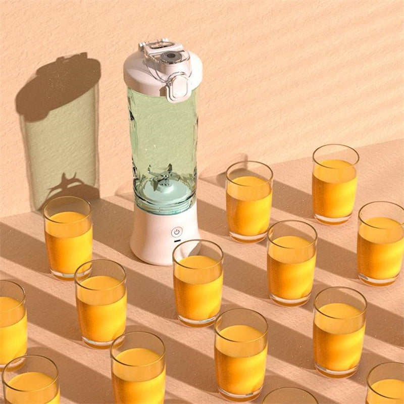 🥤⚡ Batidora Portátil 6 Cuchillas | Mini Licuadora Recargable para Smoothies 🥝🍓✨