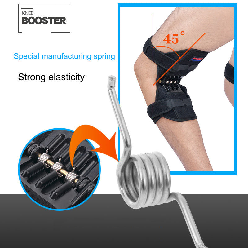 🦵 Rodillera Patella Booster – Con Resortes de Potencia ⚡ | Soporte Deportivo Premium 🏋️♂️⛰️