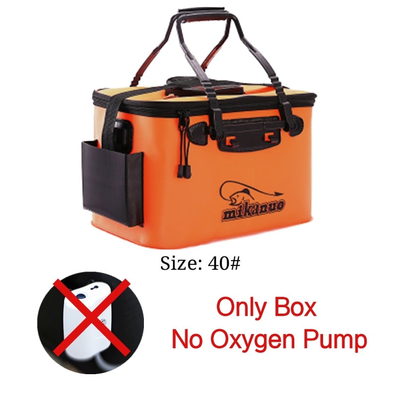 🎒 Bolsa de Pesca Plegable EVA – Caja Viva Impermeable para Peces 🐟💦 | Camping & Outdoor | Tendencia 2026