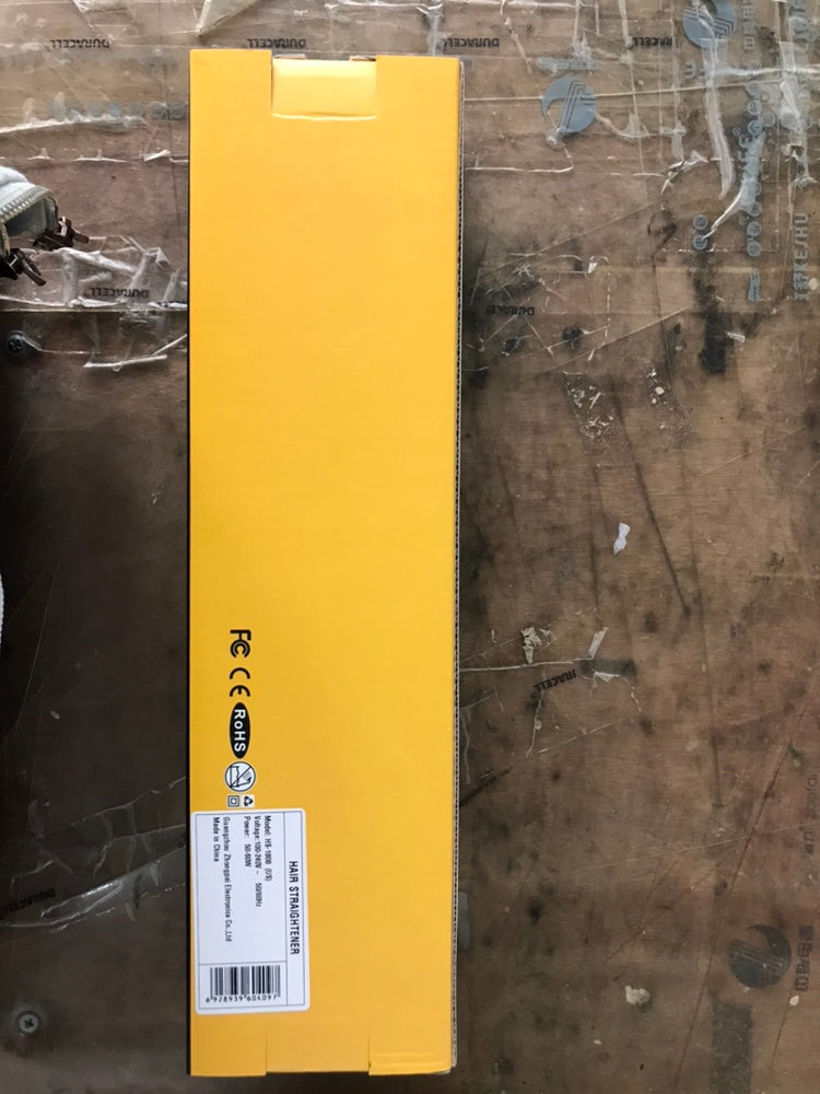 Planchita de pelo profesional con vapor – Placas anchas y control de temperatura ajustable