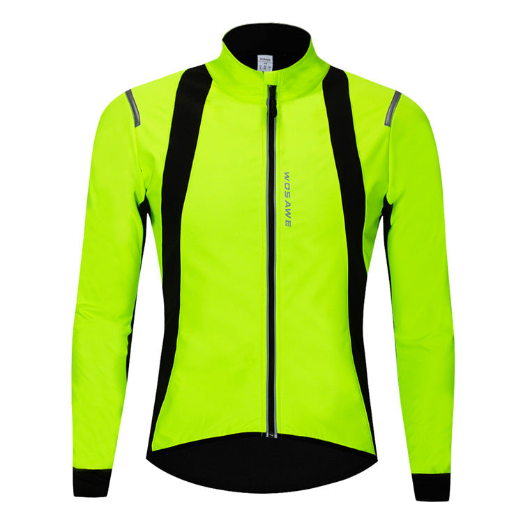 🧥 Chaqueta Térmica de Ciclismo Soft Shell – Impermeable & Transpirable 🚴♀️