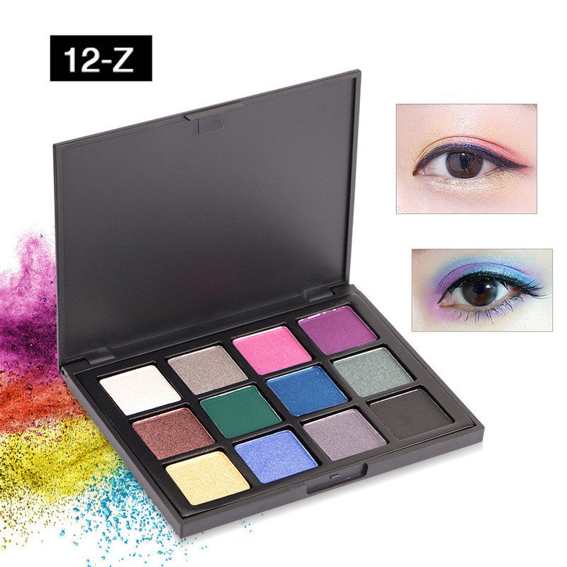 🌈 Paleta de Sombras 40 Colores – Waterproof & Glitter ✨💄