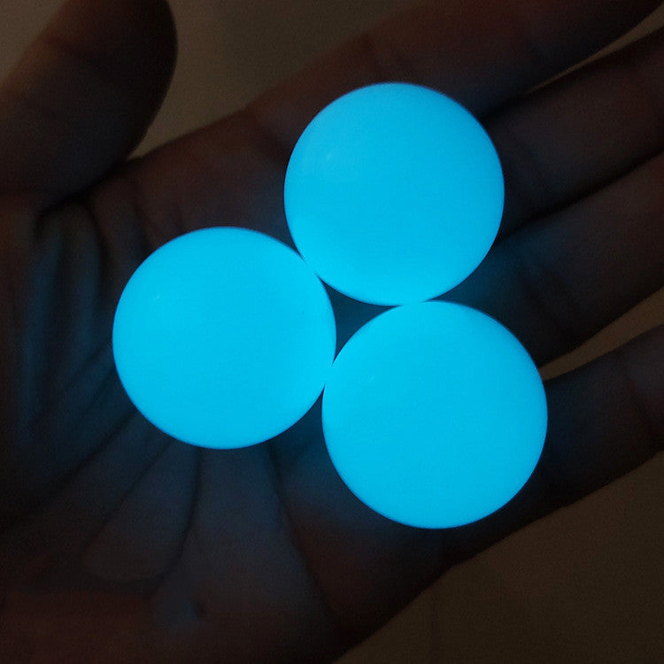 🟢✨ Bola Pegajosa Luminosa – Glow In The Dark – Juguete Antiestrés – Tendencia 2026 🌟
