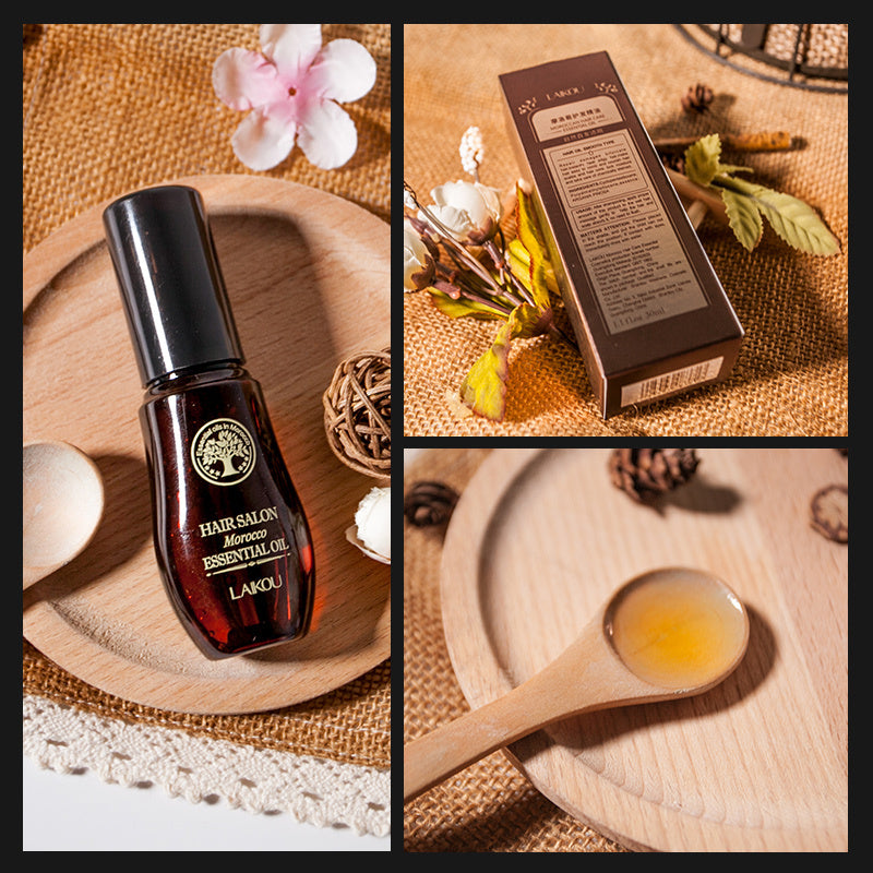 🧴 Aceite Esencial de Cuidado Capilar de Marruecos – Suave y Sedoso ✨🇲🇦