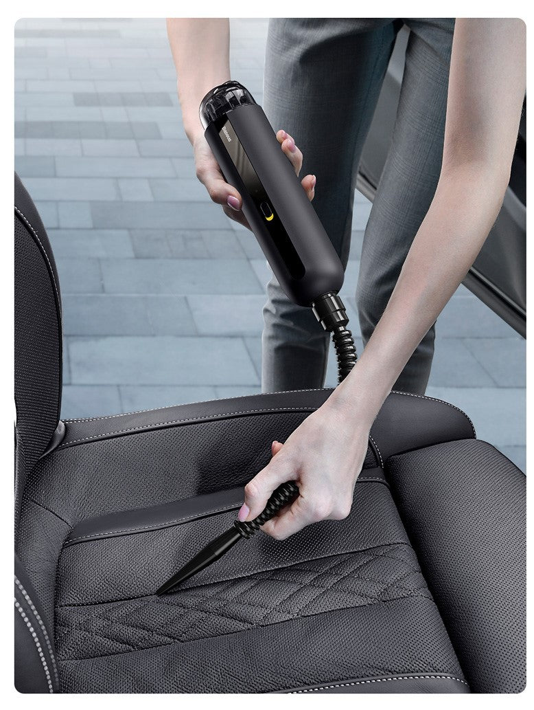 🚗✨ Aspiradora PORTÁTIL Inalámbrica Baseus 5000Pa – Mini Aspirador de Mano para COCHE, Hogar y Oficina