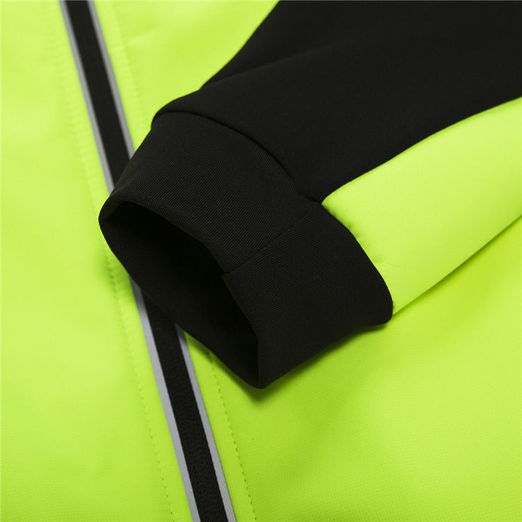🧥 Chaqueta Térmica de Ciclismo Soft Shell – Impermeable & Transpirable 🚴♀️