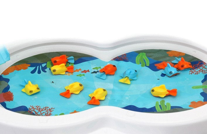 🐟🎣 Juguete Eléctrico de Pesca Infantil – Música Educativa + Juego Sensorial – Tendencia 2026 🌈✨