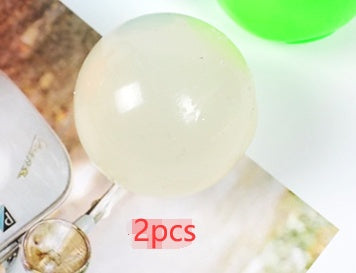🟢✨ Bola Pegajosa Luminosa – Glow In The Dark – Juguete Antiestrés – Tendencia 2026 🌟