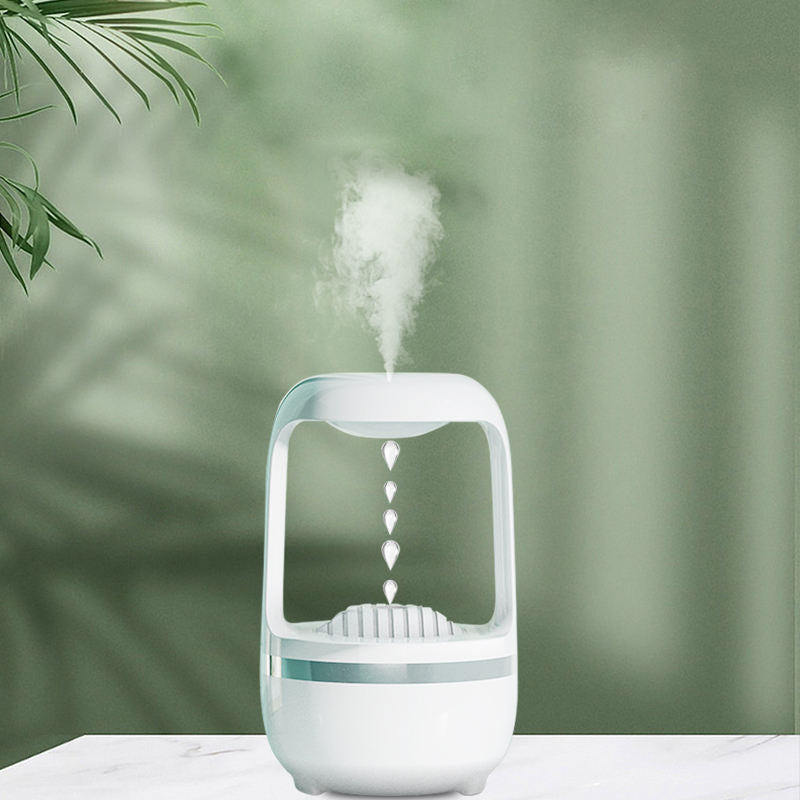 💧🌿 Humidificador Antigravedad con Efecto Gota de Agua | Aromaterapia Silenciosa ✨🏡