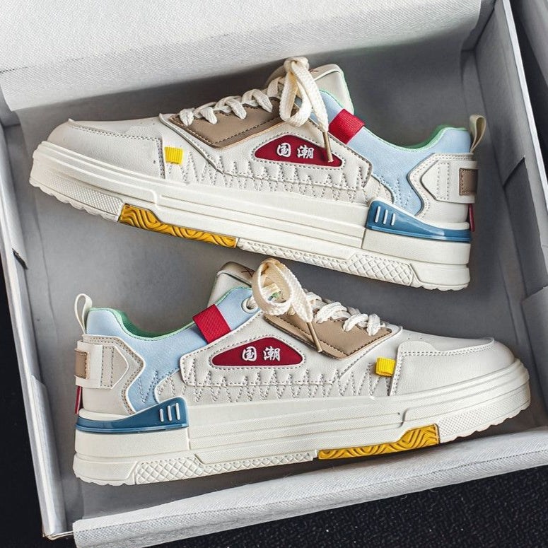 Zapatillas deportivas casuales hombre – Estilo juvenil primaveral