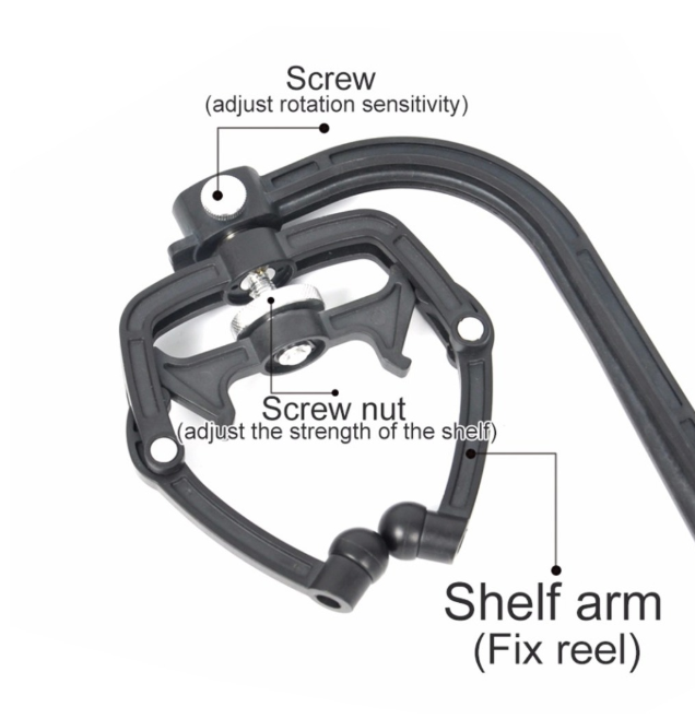 Enrollador de hilo de pesca profesional – dispositivo manual con base de ventosa