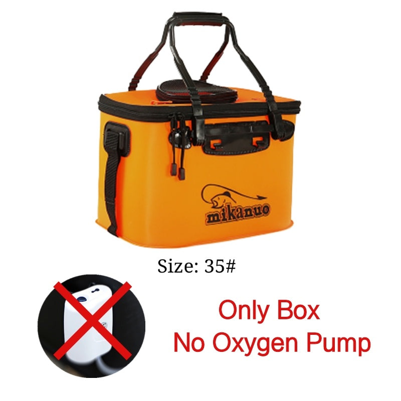 🎒 Bolsa de Pesca Plegable EVA – Caja Viva Impermeable para Peces 🐟💦 | Camping & Outdoor | Tendencia 2026