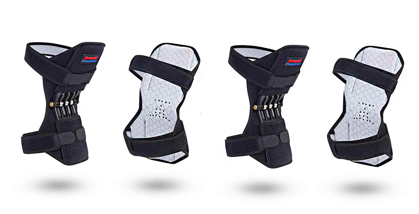🦵 Rodillera Patella Booster – Con Resortes de Potencia ⚡ | Soporte Deportivo Premium 🏋️♂️⛰️