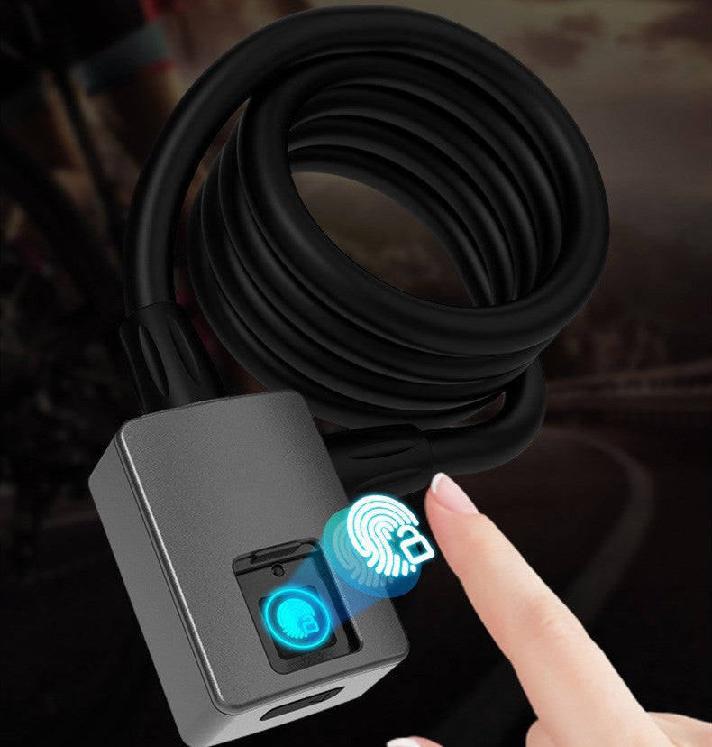 🔒 Candado Bluetooth con Huella Digital – Antirrobo IP65 & APP 🚲