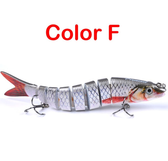 🐊 Señuelo Artificial Articulado Multi-Segmento – Pike & Carp Fishing Lure 🎣✨ | Movimiento Realista | Tendencia 2026