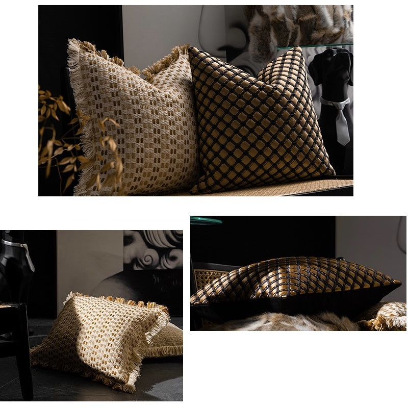 🧶🛋️ Cojines Tejidos Vintage para Sofá 2026 – Estilo Retro, Comodidad y Elegancia 🤎✨