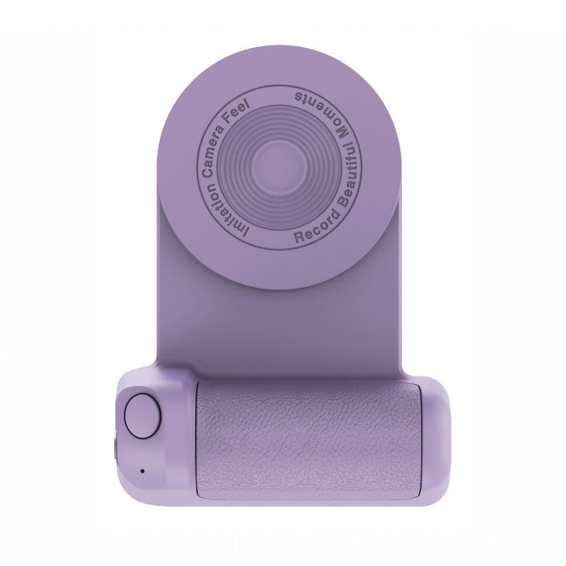 🪄📸 Soporte Magnético 3 en 1 para Móvil – Mango Antideslizante & Estabilizador Inteligente