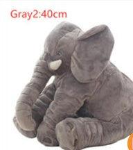Peluche Elefante Gigante 🐘💖 | Almohada Suave + Manta Multifuncional 🛏️✨