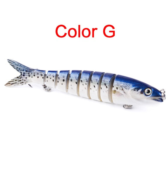 🐊 Señuelo Artificial Articulado Multi-Segmento – Pike & Carp Fishing Lure 🎣✨ | Movimiento Realista | Tendencia 2026