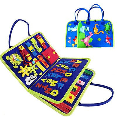 🧠🎒 Busy Book Montessori Infantil – Libro Sensorial Educativo – Tendencia 2026 🌈✨
