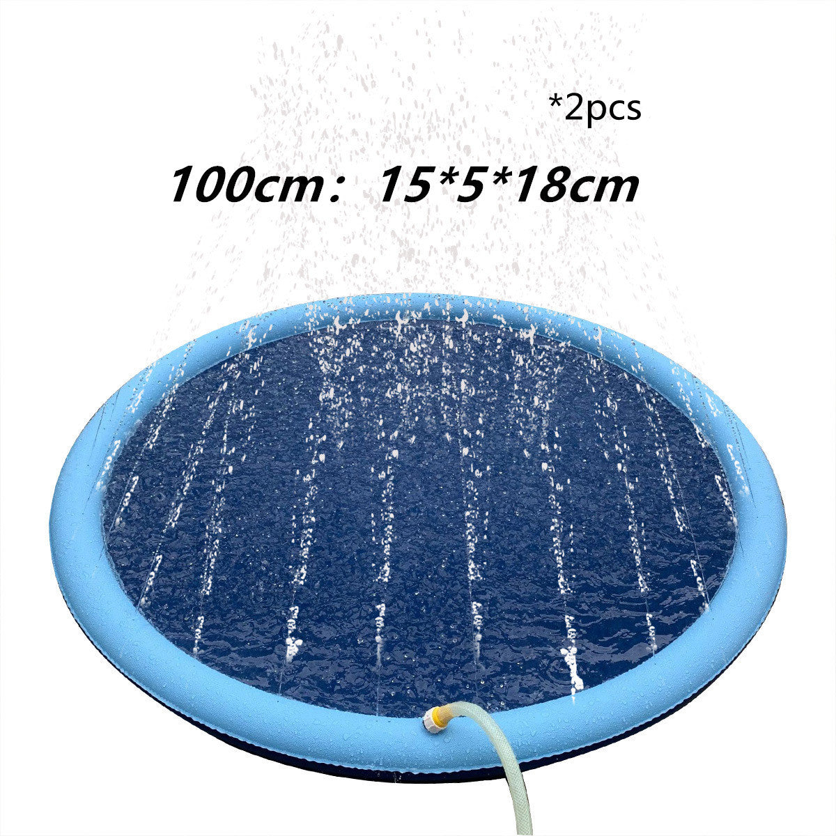 💦 Alfombra de Agua Antideslizante para Niños y Mascotas 🐶👶 – Diversión de Verano en el Jardín