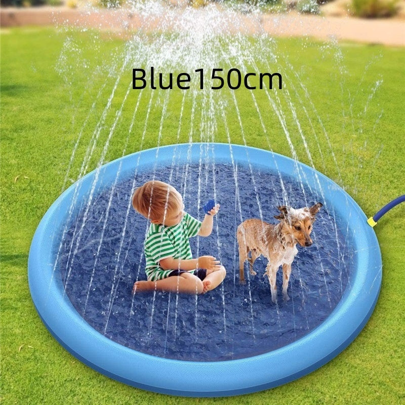 💦 Alfombra de Agua Antideslizante para Niños y Mascotas 🐶👶 – Diversión de Verano en el Jardín