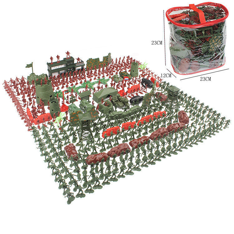 🪖🎯 Set de Soldaditos 500 Piezas – Juguete Infantil Militar – Tendencia 2026 🚀✨