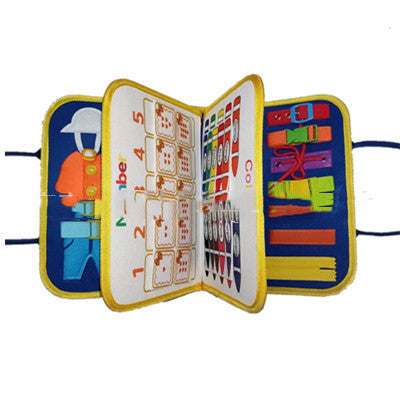 🧠🎒 Busy Book Montessori Infantil – Libro Sensorial Educativo – Tendencia 2026 🌈✨