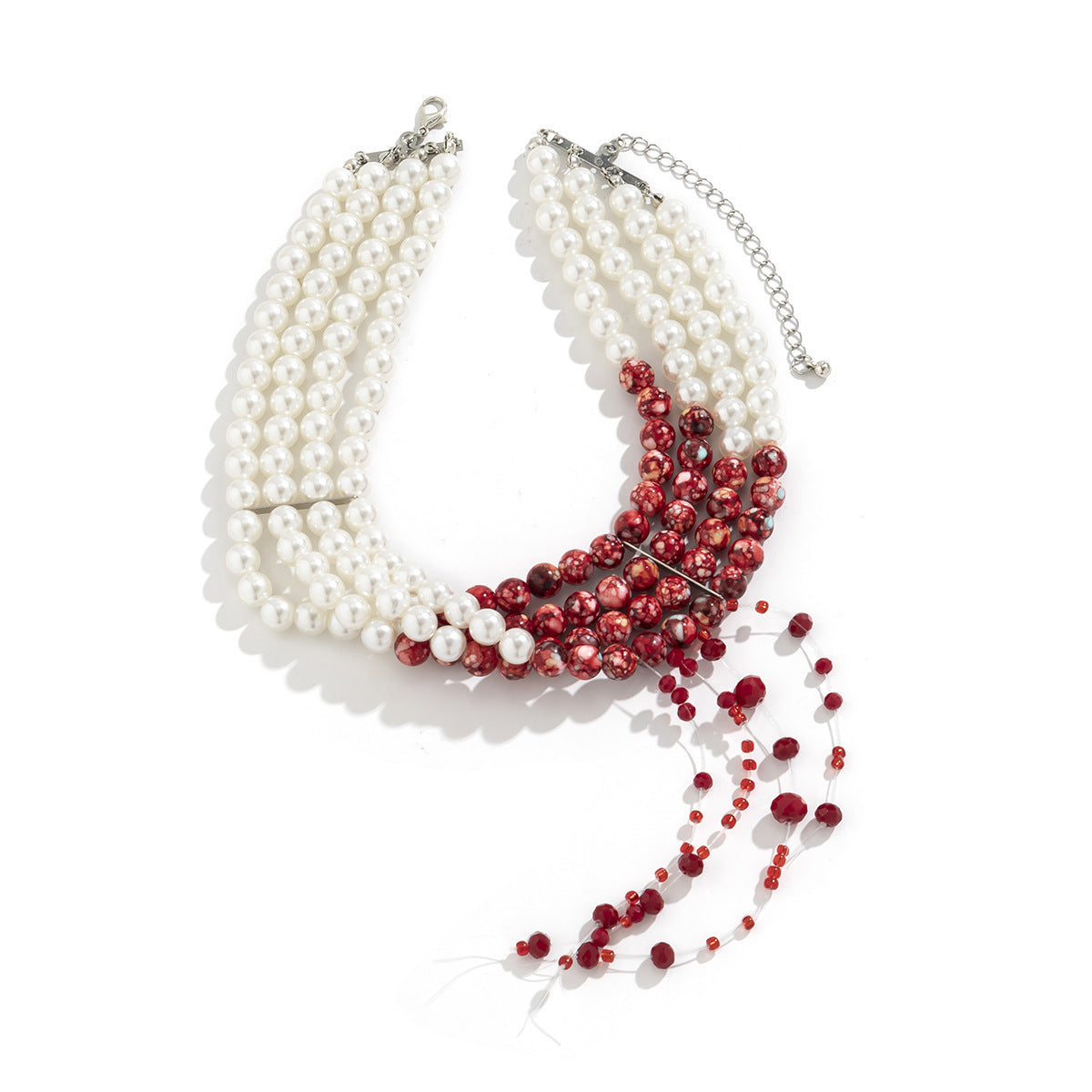 🖤💎 Collar Gótico con Perlas 2026 – Estilo Elegante y Moderno para Mujer 👑✨