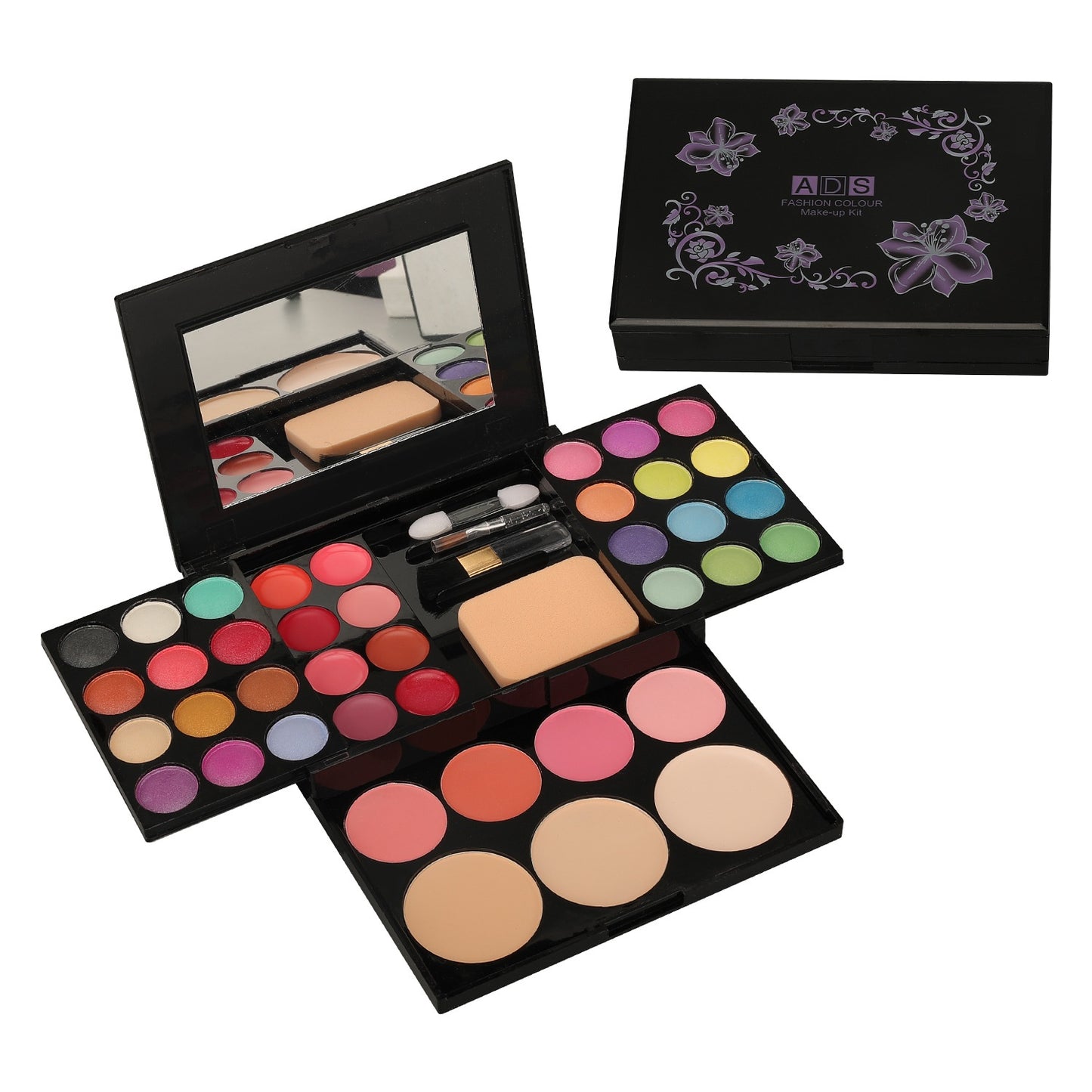 Set de Maquillaje Todo en Uno – Paleta Completa Profesional con Espejo