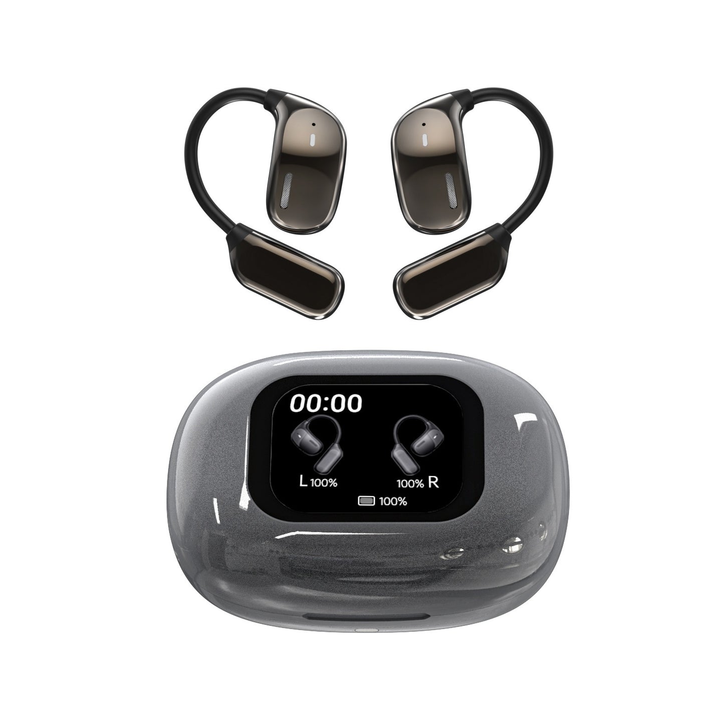 Auriculares deportivos inteligentes 🎧 | Pantalla táctil a color + control por voz