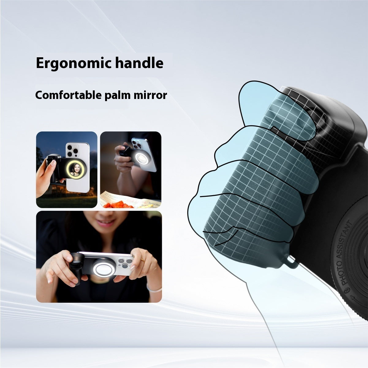 📸 Luz de Relleno Portátil con Bluetooth para Móvil – Accesorio Fotográfico Magnético 🔥📱