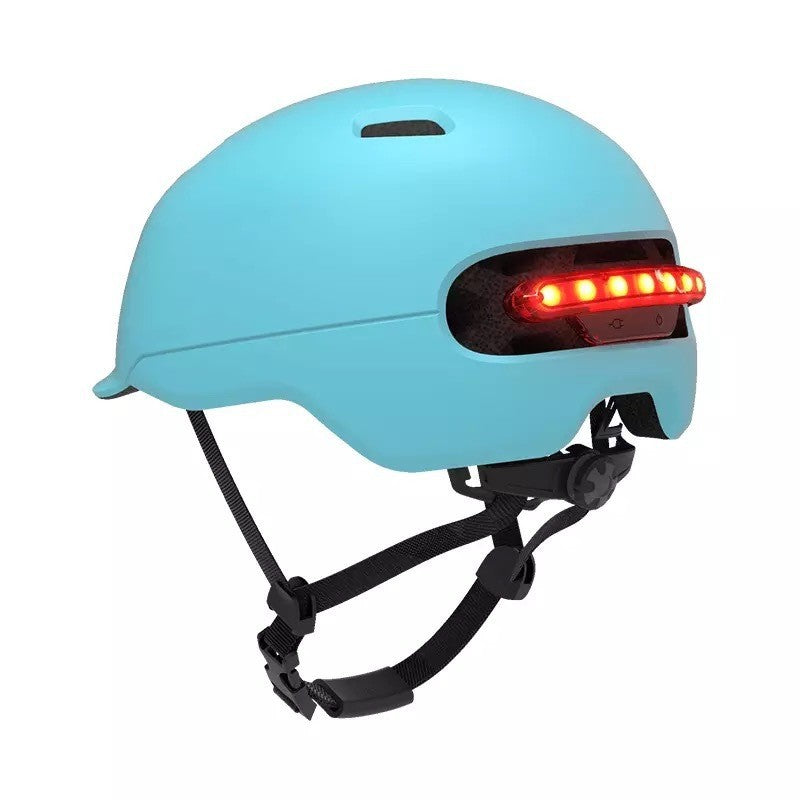 🚴♂️ Casco Inteligente con Luz LED Trasera – Urban Light Riding Helmet 💡