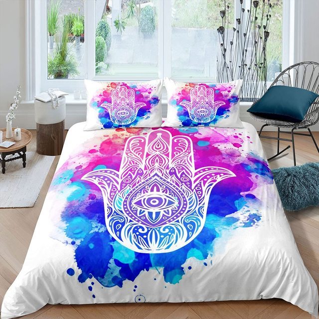 Juego de cama bordado artesanal 🧵 | Sábanas modernas y elegantes