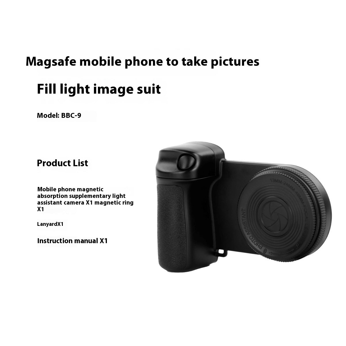 📸 Luz de Relleno Portátil con Bluetooth para Móvil – Accesorio Fotográfico Magnético 🔥📱