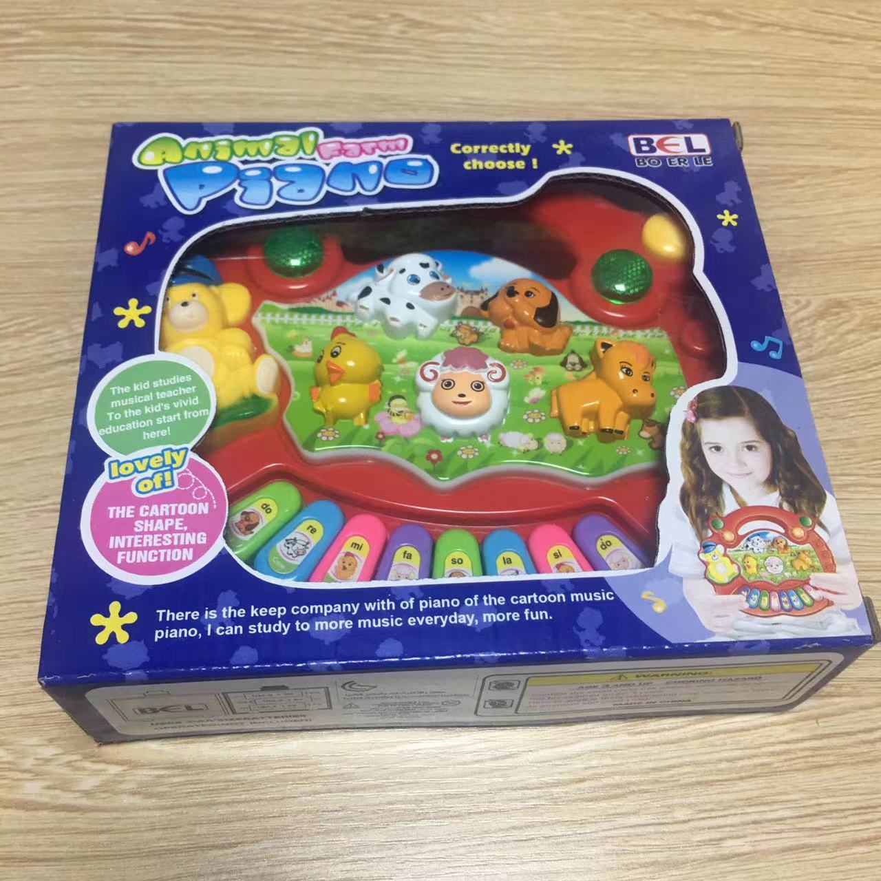 Juguete Educativo Piano Granja 🎹🐔🐑 | Teclado Musical Infantil con Animales 🧸✨