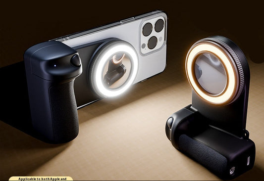 Luz de Relleno Portátil con Bluetooth para Móvil y Conexión Magnética