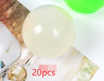 🟢✨ Bola Pegajosa Luminosa – Glow In The Dark – Juguete Antiestrés – Tendencia 2026 🌟