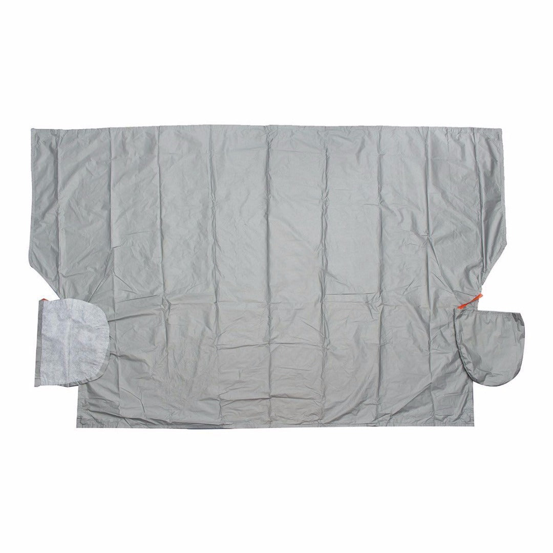 Protector magnético de parabrisas 4 estaciones – Anti sol, nieve y escarcha con cubrespejos integrados