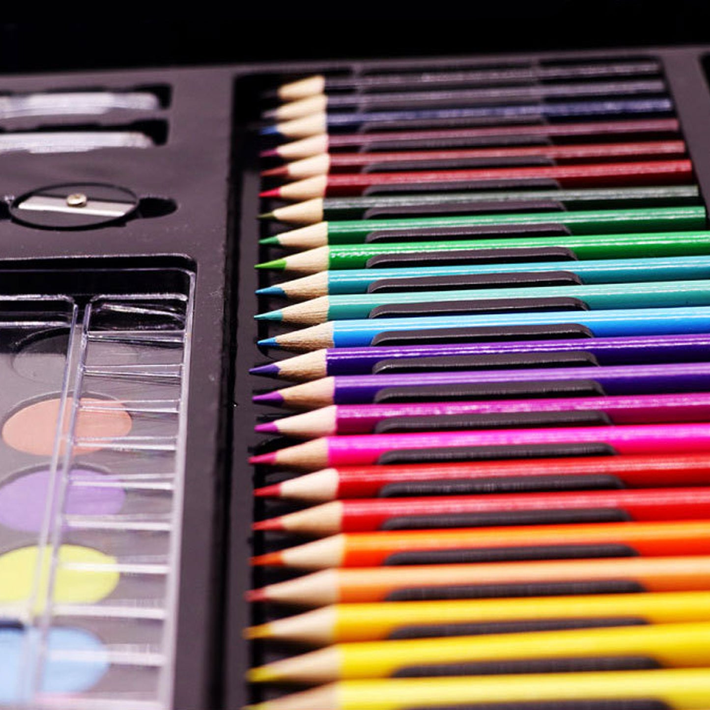🎨🖌️ Set de Pintura 168 Piezas – Acuarelas, Pasteles y Pinceles – Material Escolar Creativo – Tendencia 2026 🌈✨