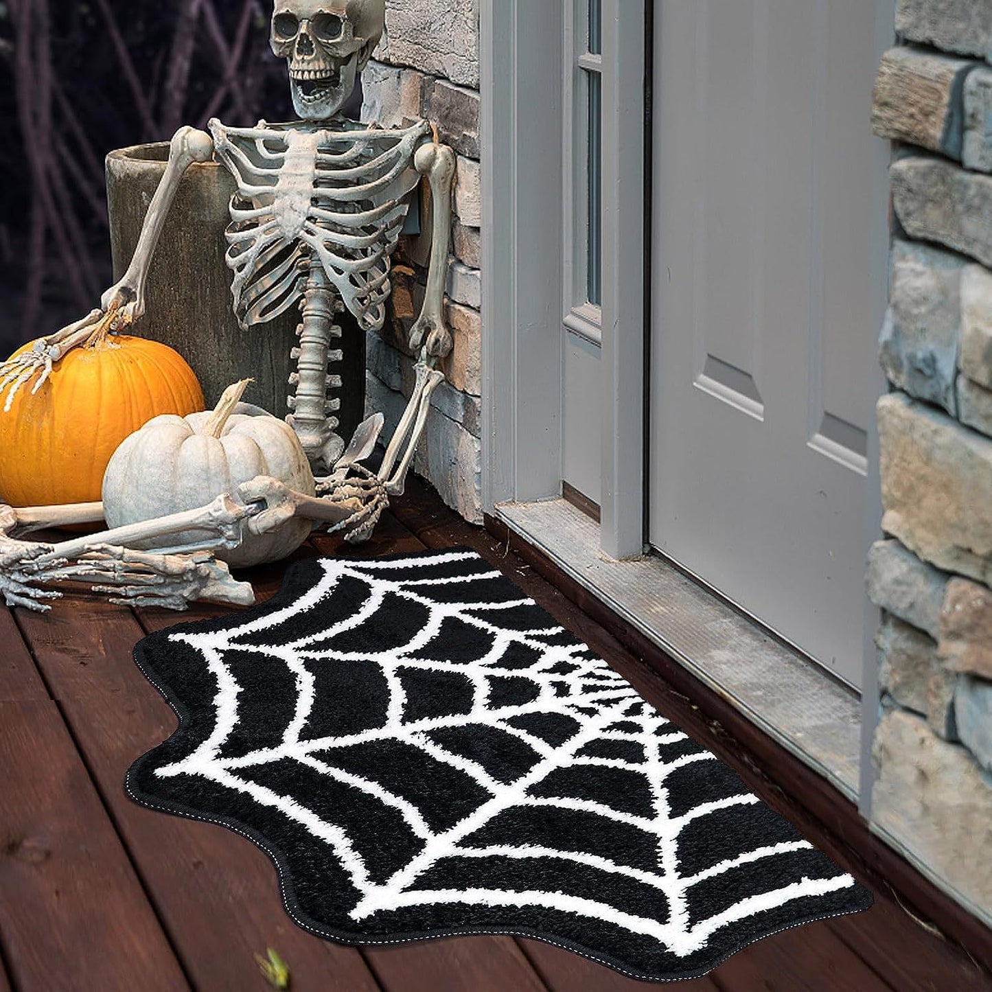 🕸️🩸 Alfombra de Entrada Halloween 2026 – Diseño Aterciopelado y Terror Divertido 👻✨