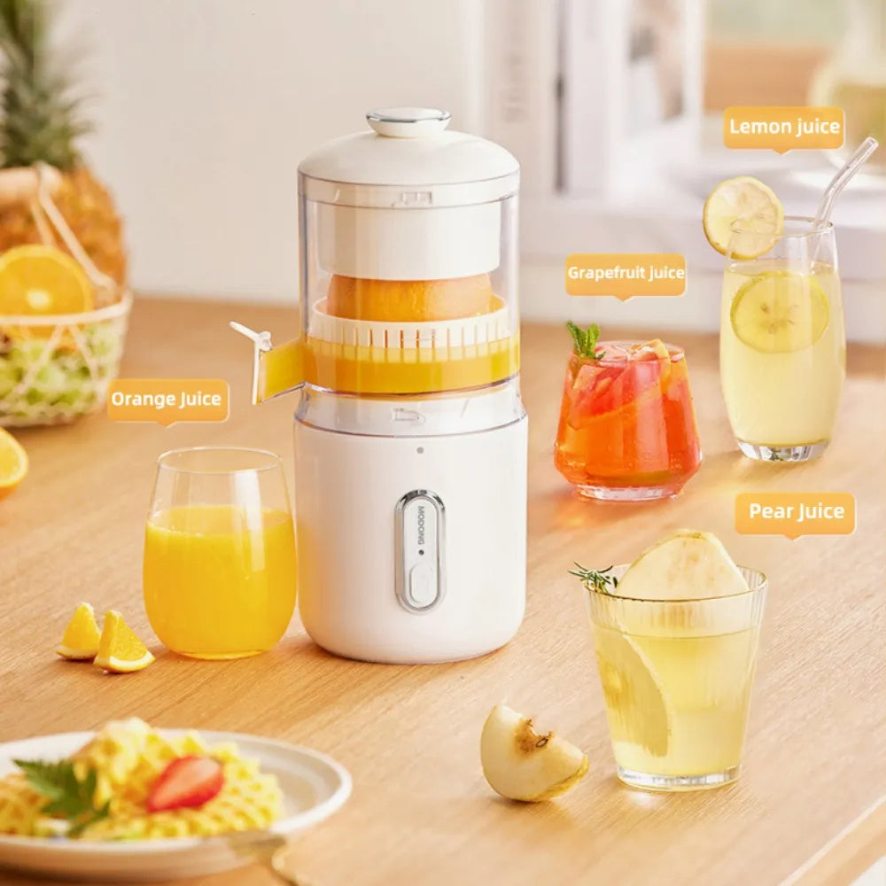 🍊 Exprimidor Inalámbrico Multifuncional – Portátil USB 🍋✨