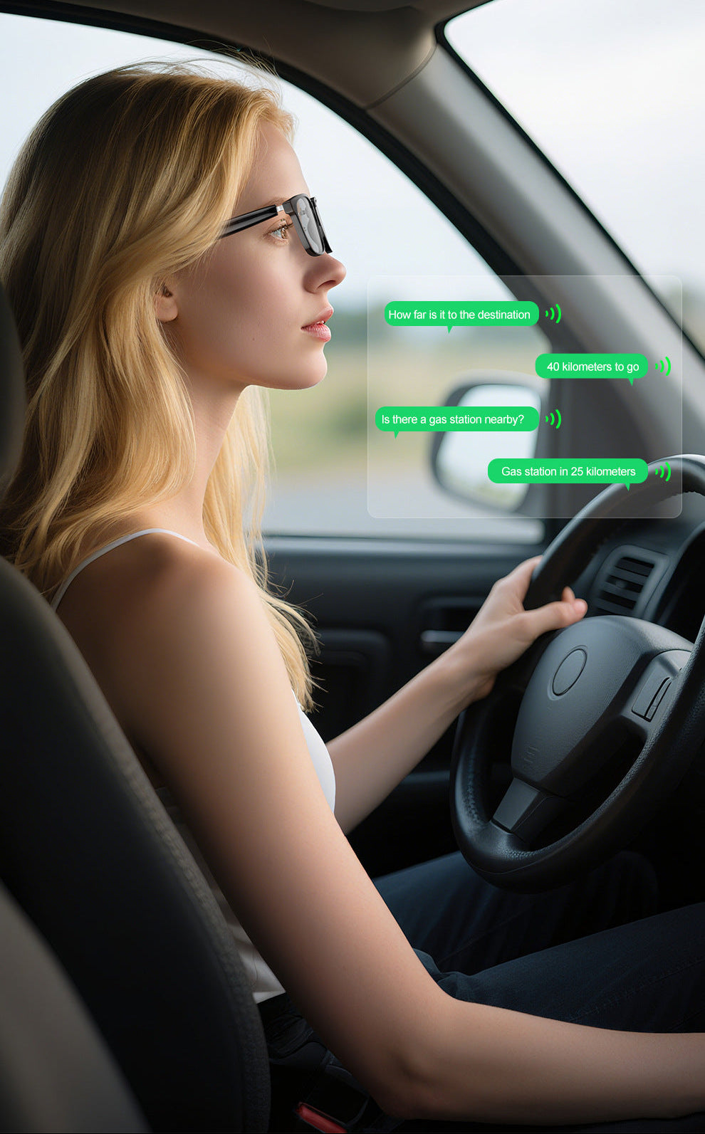 gafas inteligentes con traducción por voz en tiempo real lentes fotocromáticas y conectividad Bluetooth con carga magnética