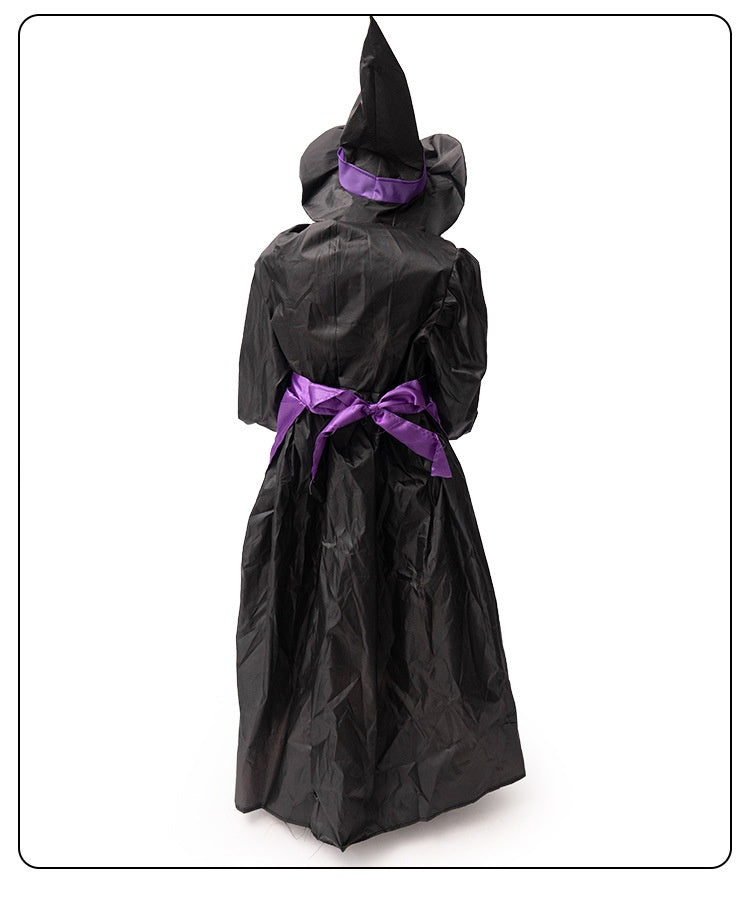 Bruja Eléctrica con Sensor de Sonido – Decoración Animada de Halloween