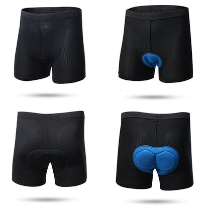 Ropa interior de ciclismo con almohadilla de silicona – Transpirable y cómoda unisex
